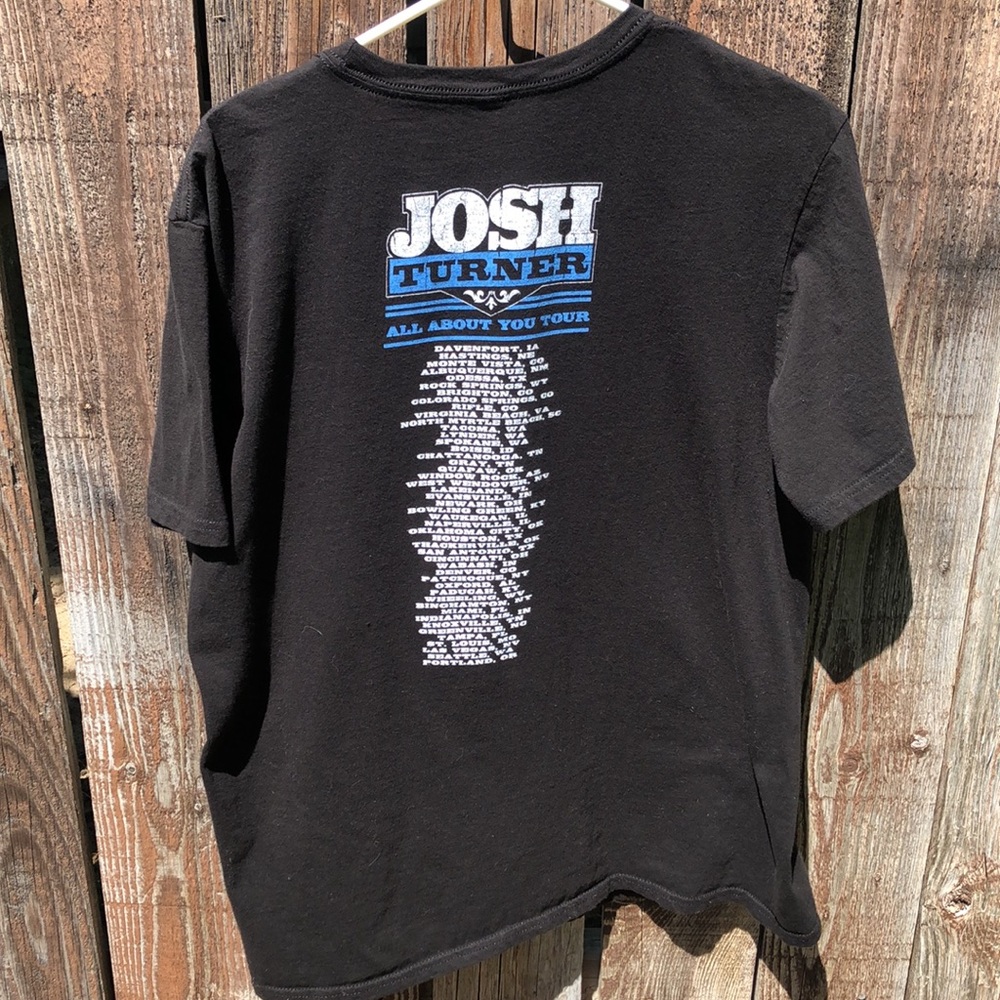 Country Music Josh Turner Concert T-Shirt View 4